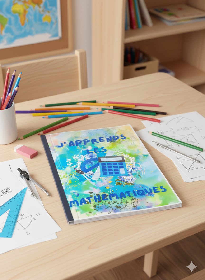 Cahier exercices mathématiques numération opérations addition soustraction TDAH Dys TSA inclusion ULIS